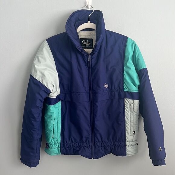 Roffe Made in the USA Women’s 12 Vintage Snow bibs pants Coat Jacket Ski Set - Picture 16 of 16